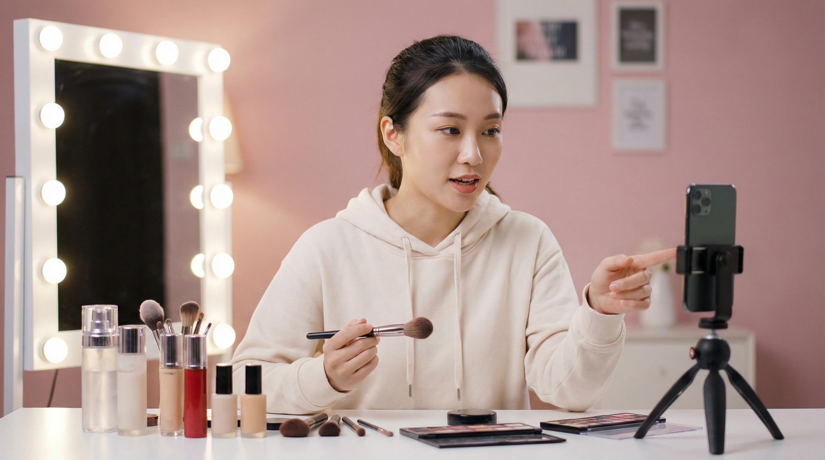 小马拉大车美妆视频教程